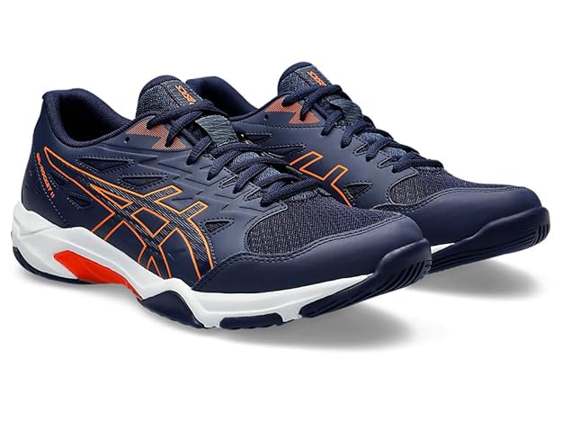 ASICS Men's Gel-Rocket 11 (Peacoat/Shocking Orange )