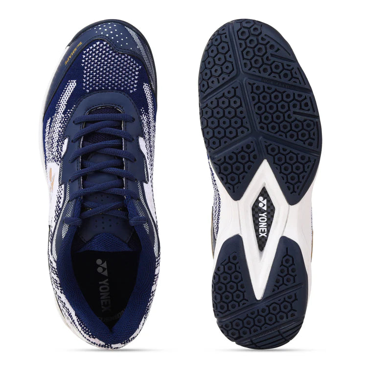 Yonex V 200i Badminton Shoe | Indigo Marine/White