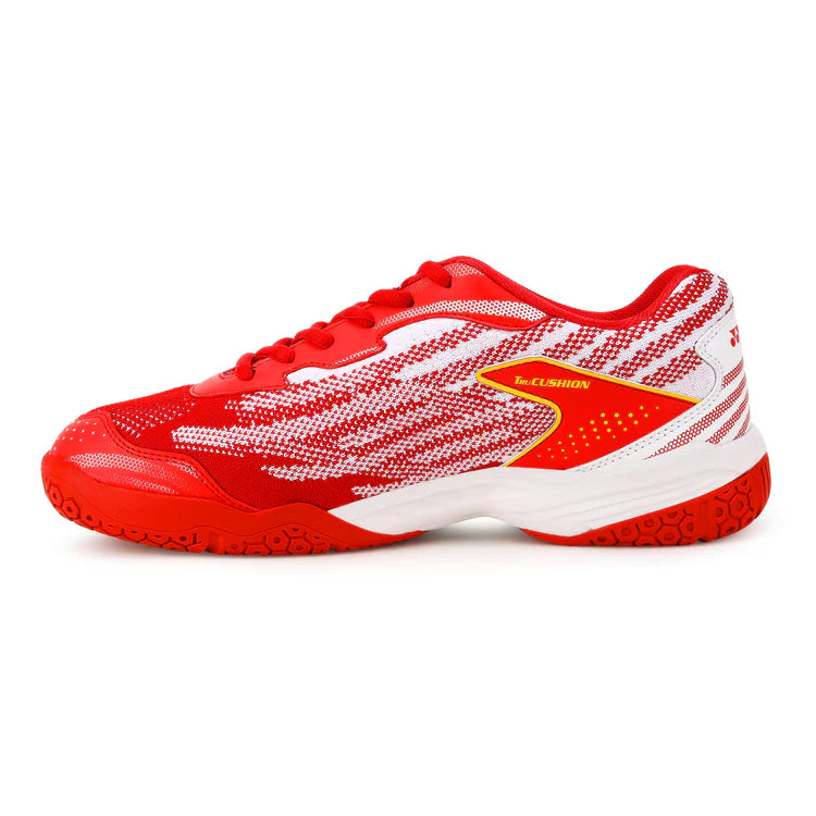 Yonex V 200i Badminton Shoe | Ruby Gold/Medallion Gold