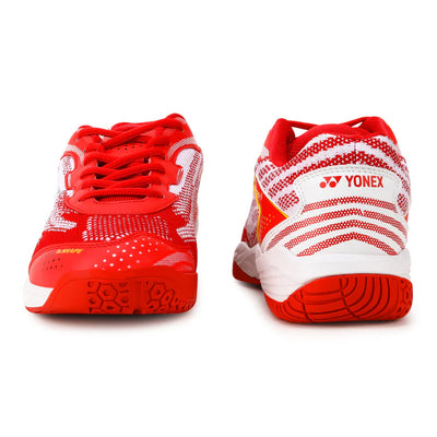 Yonex V 200i Badminton Shoe | Ruby Gold/Medallion Gold