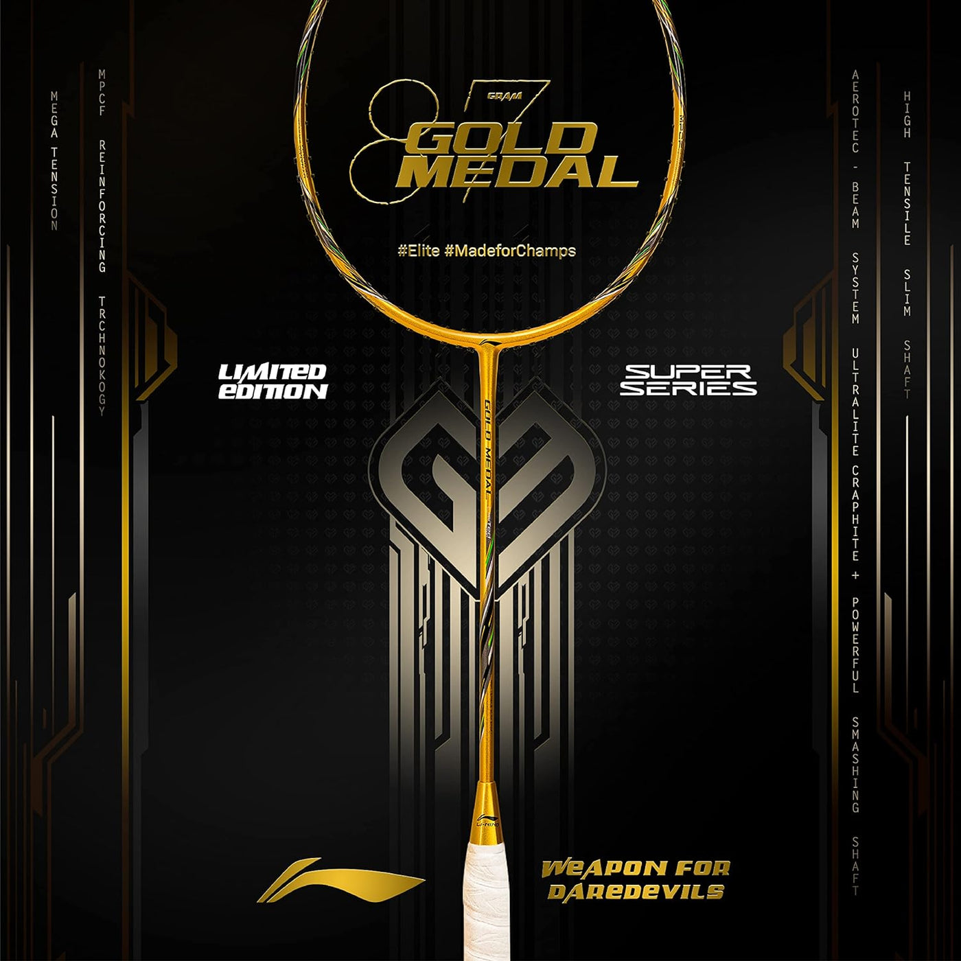 LINING GOLD MEDAL BADMINTON RACKET