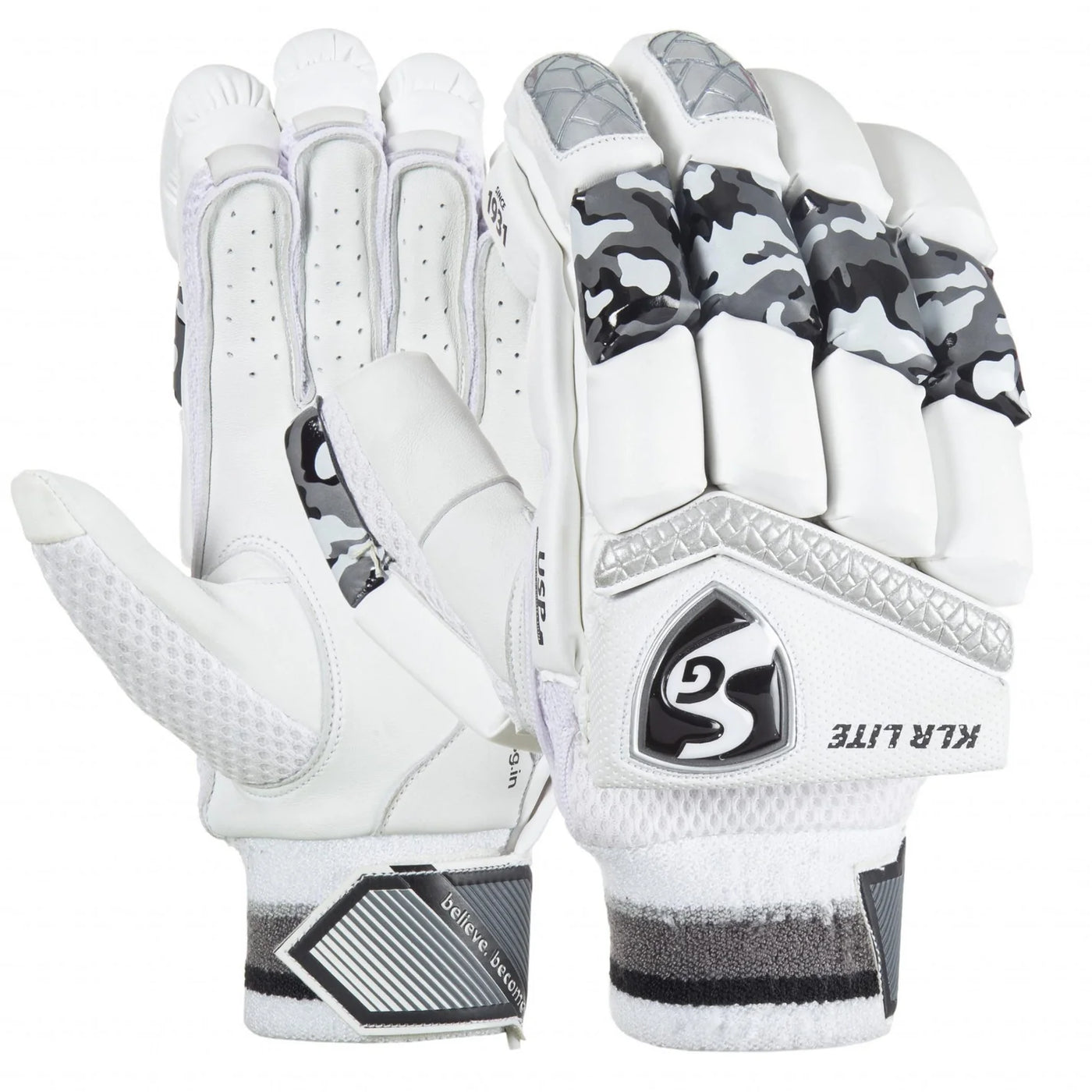 SG BATTING GLOVES KLR LITE