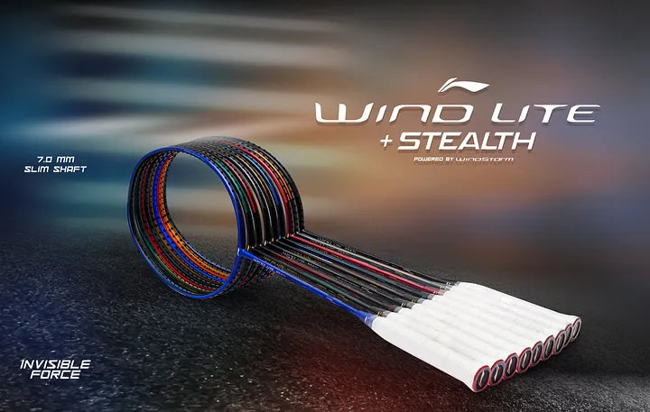 LINING WIND LITE STEALTH BADMINTON RACKET