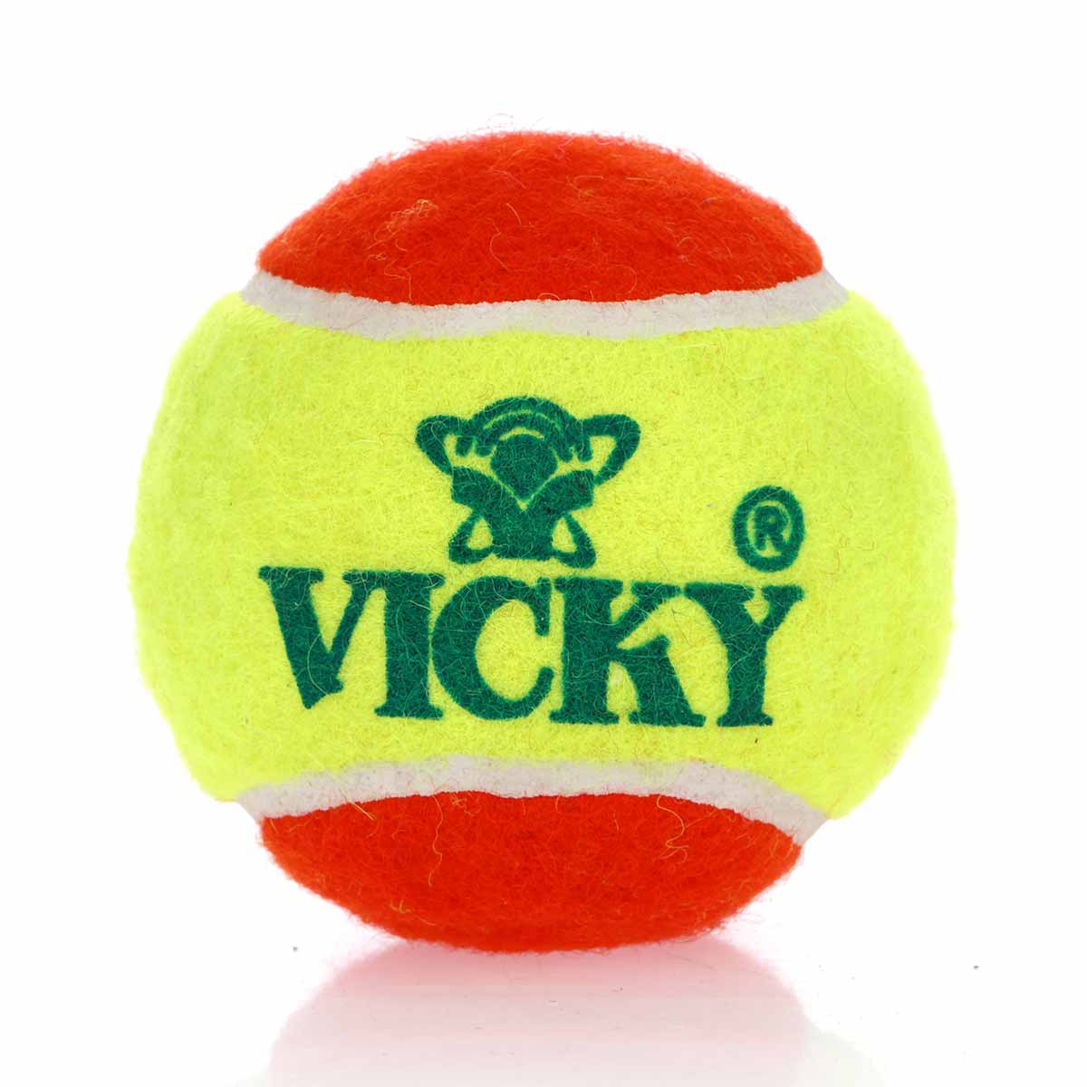 Vicky Funball Light Tennis Ball Double Colour (Pack of 6 * 2 box)